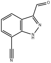 3-formyl-1H-indazole-7-carbonitrile|