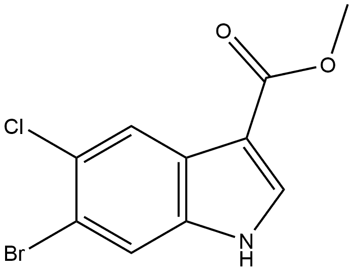 2092047-33-9 Methyl 6-bromo-5-chloro-1H-indole-3-carboxylate
