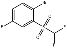 2092325-37-4 2-Bromo-5-fluorophenyl difluoromethyl sulphone