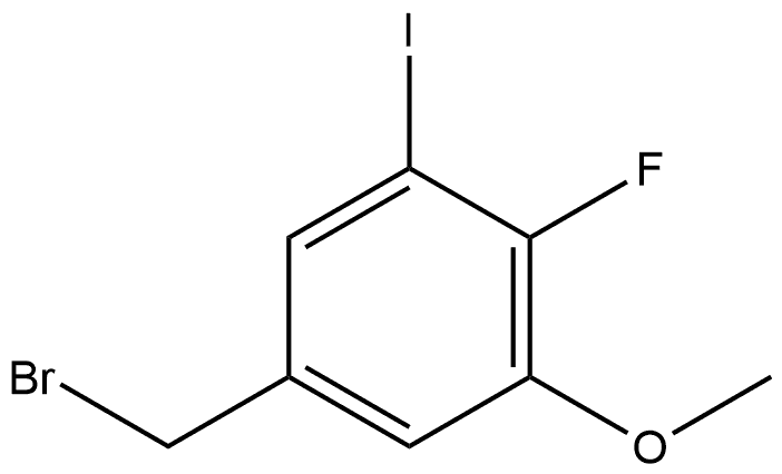 5-(Bromomethyl)-2-fluoro-1-iodo-3-methoxybenzene|