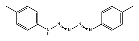 1,3-Pentazadiene, 1,5-bis(4-methylphenyl)- (9CI) Structure
