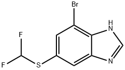 2092500-51-9 4-Bromo-6-[(difluoromethyl)thio]-1H-benzimidazole