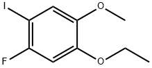 1-Ethoxy-5-fluoro-4-iodo-2-methoxybenzene Struktur