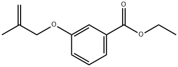 Benzoic acid, 3-[(2-methyl-2-propen-1-yl)oxy]-, ethyl ester