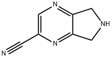 2092736-77-9 5H-Pyrrolo[3,4-b]pyrazine-2-carbonitrile, 6,7-dihydro-