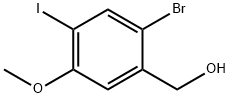 2-Bromo-4-iodo-5-methoxybenzenemethanol Struktur