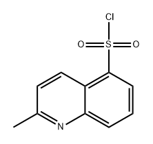 5-Quinolinesulfonyl chloride, 2-methyl- Struktur