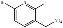 (6-溴-2-氟吡啶-3-基)甲胺, 2092854-99-2, 结构式