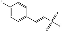 Ethenesulfonyl fluoride, 2-(4-fluorophenyl)-, (1E)-,2093304-11-9,结构式