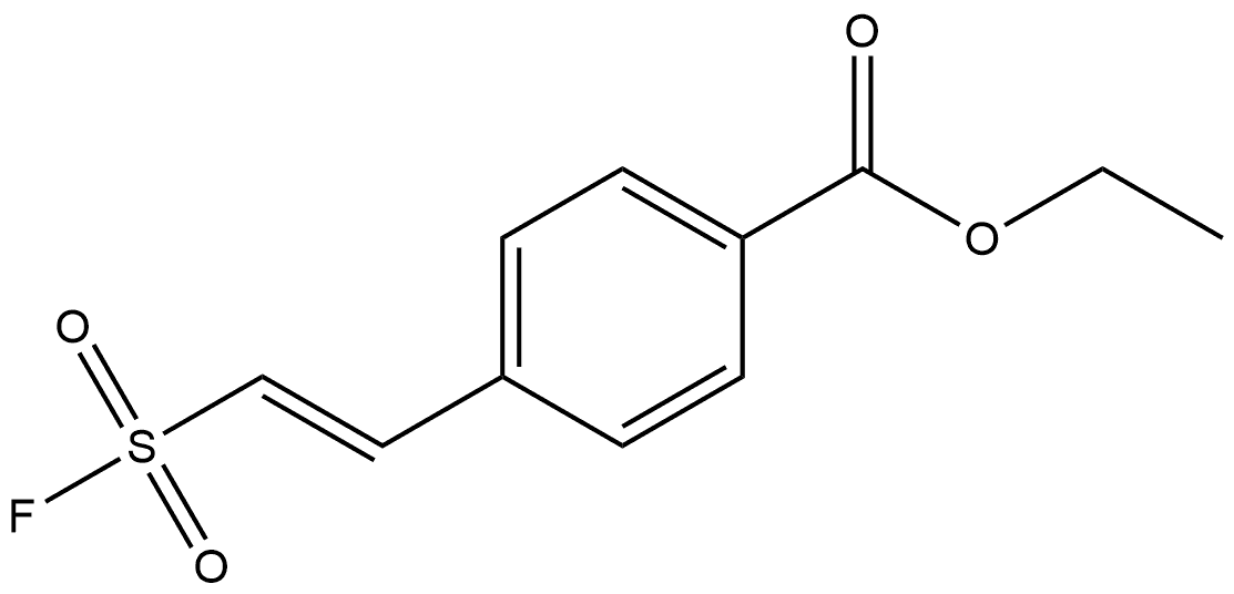 Benzoic acid, 4-[(1E)-2-(fluorosulfonyl)ethenyl]-,,2093304-13-1,结构式