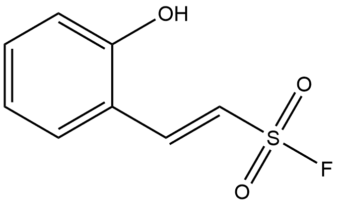 (1E)-2-(2-Hydroxyphenyl)ethenesulfonyl fluoride Structure