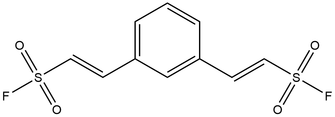 Ethenesulfonyl fluoride, 2,2'-(1,3-phenylene)bis-,,2093304-24-4,结构式