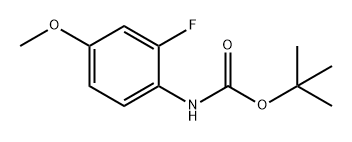 Carbamic acid, N-(2-fluoro-4-methoxyphenyl)-, 1,1-dimethylethyl ester