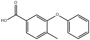 Benzoic acid, 4-methyl-3-phenoxy- 结构式