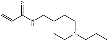 N-((1-丙基哌啶-4-基)甲基)丙烯酰胺N-((1-丙基哌啶-4-基)甲基)丙烯酰胺 结构式