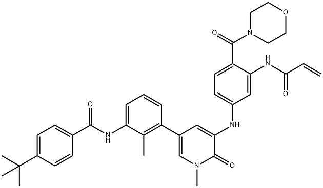 CHMFL-BTK-01 (COMPOUND 9) Structure