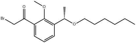 2095308-81-7 (S)-2-溴-1-(3-(1-(己氧基)乙基)-2-甲氧基苯基)乙基-1-酮