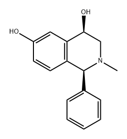 4,6-Isoquinolinediol, 1,2,3,4-tetrahydro-2-methyl-1-phenyl-, (1S,4R)-|苯肾上腺素杂质64