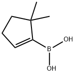 Boronic acid, B-(5,5-dimethyl-1-cyclopenten-1-yl)- Structure