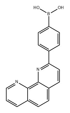 Boronic acid, B-[4-(1,10-phenanthrolin-2-yl)phenyl]- Struktur