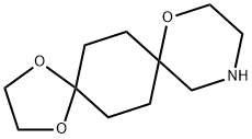 1,4,9-Trioxa-12-azadispiro[4.2.5.2]pentadecane 结构式