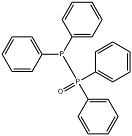 Diphosphine, tetraphenyl-, 1-oxide Struktur