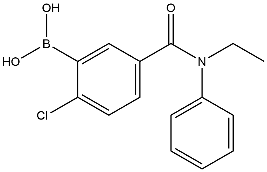 B-[2-Chloro-5-[(ethylphenylamino)carbonyl]phenyl]boronic acid|