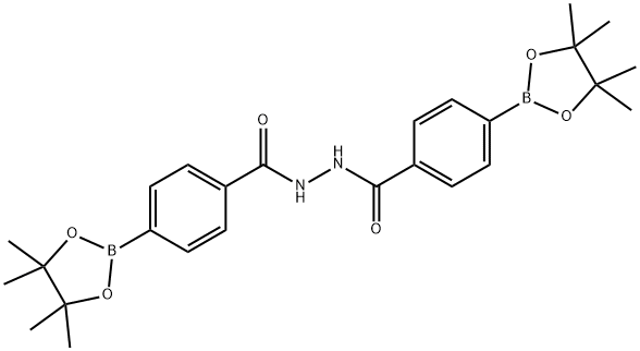 4-(4,4,5,5-Tetramethyl-1,3,2-dioxaborolan-2-yl)-N'-(4-(4,4,5,5-tetramethyl-1,3,2-dioxaborolan-2-yl)b98% 化学構造式