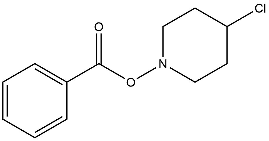 4-Chloro-1-piperidinyl benzoate Structure