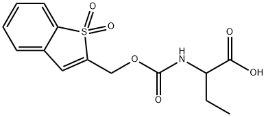 N-BSMOC-L-2-AMINOBUTYRIC ACID Structure