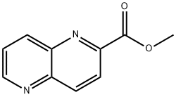 1,5-Naphthyridine-2-carboxylic acid, methyl ester Structure