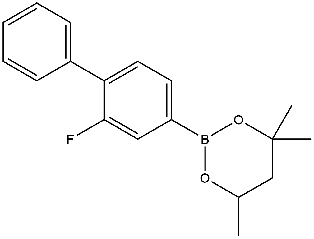 2096996-46-0 2-(2-Fluoro[1,1'-biphenyl]-4-yl)-4,4,6-trimethyl-1,3,2-dioxaborinane