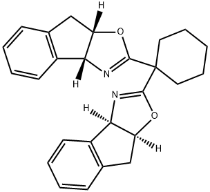 8H-?Indeno[1,?2-?d]?oxazole, 2,?2'-?cyclohexylidenebis[3?a,?8a-?dihydro-?, (3aR,?3'aR,?8aS,?8'aS)?-|(3AR,3A'R,8AS,8A'S)-2,2'-亚环己基双(8,8A-二氢-3AH-茚并[1,2-D]噁唑)