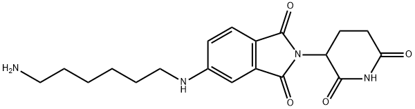 沙利度胺-5-氨基-己胺 结构式