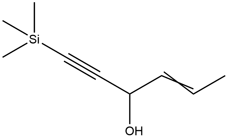 1-(Trimethylsilyl)-4-hexen-1-yn-3-ol 结构式