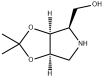 4H-1,3-Dioxolo[4,5-c]pyrrole-4-methanol, tetrahydro-2,2-dimethyl-, (3aS,4R,6aR)-