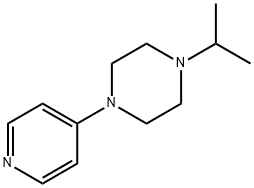 Piperazine, 1-(1-methylethyl)-4-(4-pyridinyl)- Structure