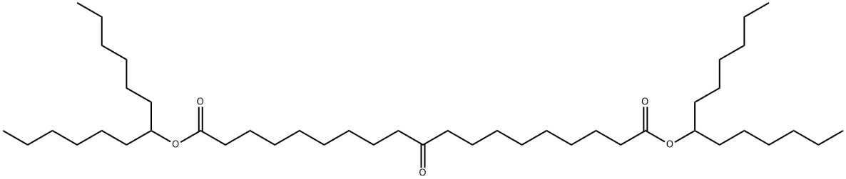 10-氧代-1,19-二酸-(7-十三醇)二酯 结构式