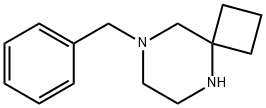 5,8-Diazaspiro[3.5]nonane, 8-(phenylmethyl)- Struktur