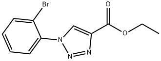 1H-1,2,3-Triazole-4-carboxylic acid, 1-(2-bromophenyl)-, ethyl ester|
