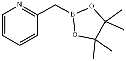 Pyridine, 2-[(4,4,5,5-tetramethyl-1,3,2-dioxaborolan-2-yl)methyl]- Structure