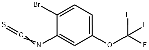 2-Bromo-5-(trifluoromethoxy)phenylisothiocyanate,2098276-18-5,结构式