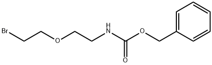 Carbamic acid, N-[2-(2-bromoethoxy)ethyl]-, phenylmethyl ester Structure