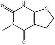 3-Methyl-5,6-dihydrothieno[2,3-d]pyrimidine-2,4(1H,3H)-dione Structure
