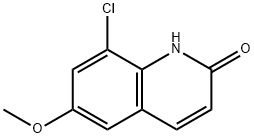 8-氯-6-甲氧基喹啉-2(1H)-酮,2101658-58-4,结构式