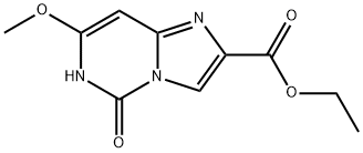 IMIDAZO[1,2-C]PYRIMIDINE-2-CARBOXYLIC ACID, 5,6-DIHYDRO-7-METHOXY-5-OXO-, ETHYL ESTER,2101786-36-9,结构式