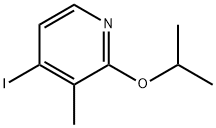 4-Iodo-2-isopropoxy-3-methylpyridine Struktur