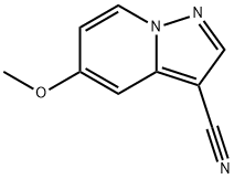 5-Methoxypyrazolo[1,5-A]pyridine-3-carbonitrile Structure