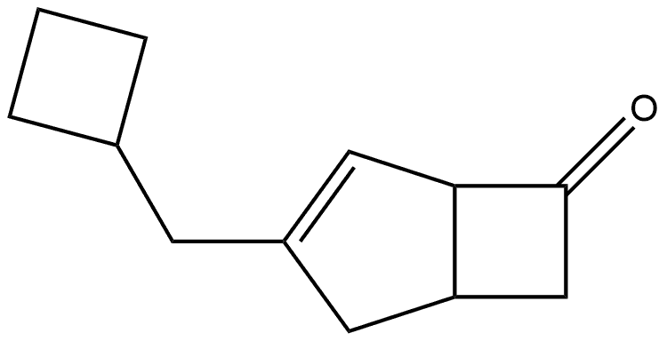 3-(cyclobutylmethyl)bicyclo[3.2.0]hept-3-en-6-one Structure