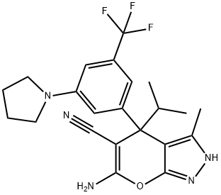 SHMT-IN-2 化学構造式